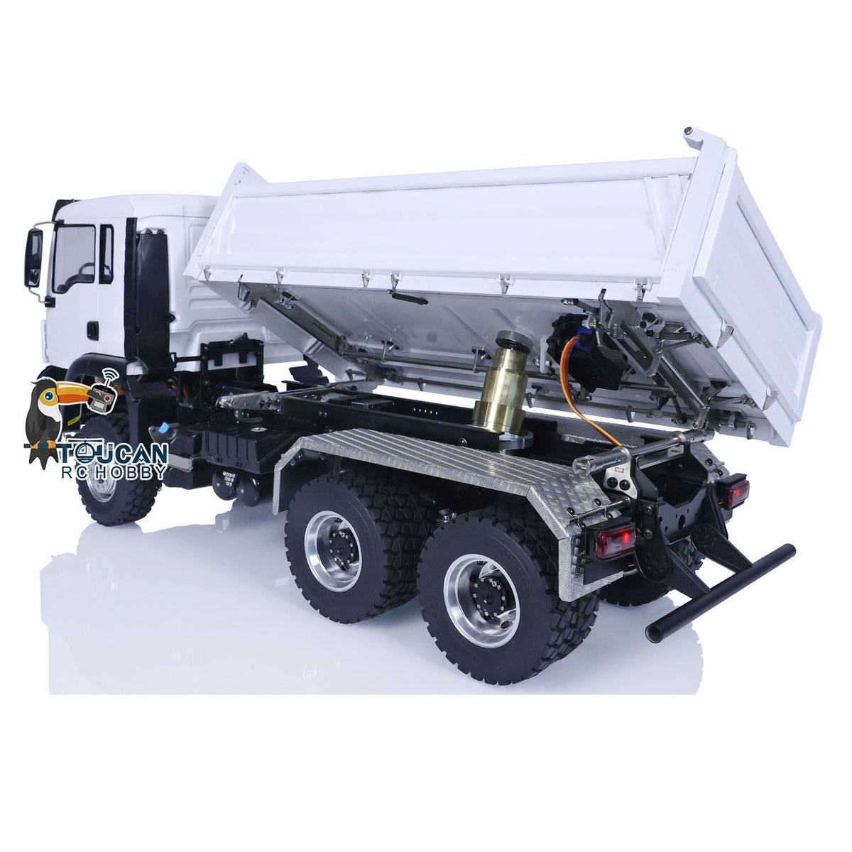TOUCAN RC HOBBY LESU Metal 1/14 RC Hydraulic Equipment Radio Control Dumper Truck RTR Tipper Emulated Car Hobby Model Optional Version