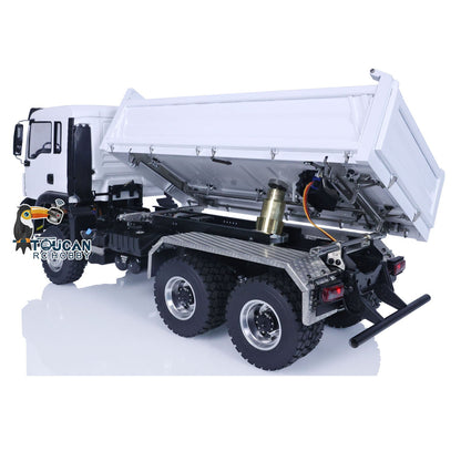 TOUCAN RC HOBBY LESU Metal 1/14 RC Hydraulic Equipment Radio Control Dumper Truck RTR Tipper Emulated Car Hobby Model Optional Version