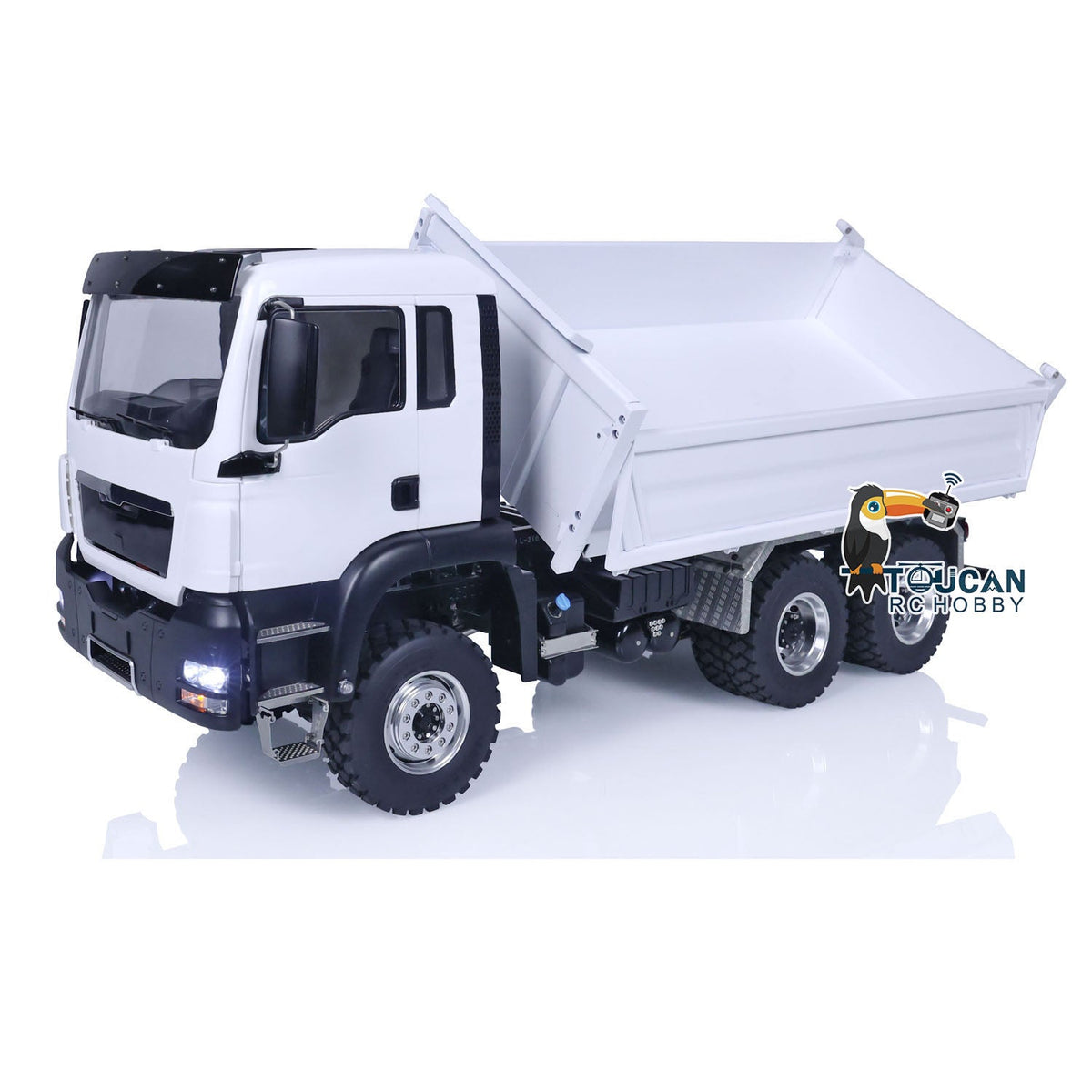 TOUCAN RC HOBBY LESU Metal 1/14 RC Hydraulic Equipment Radio Control Dumper Truck RTR Tipper Emulated Car Hobby Model Optional Version