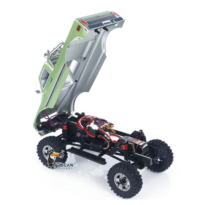CR18P 1810504 Convoy EVO V2 Hobby Plus 1/18 AWD Fernbedienung Rock Crawler Elektrische Mini RC Off Road Fahrzeug Lichter Batterie
