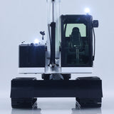 1/14 C308 RC Hydraulic Excavator 4 Valve Remote Control Construction Vehicle Extended Arm Brushless Motor No Sounds Charger