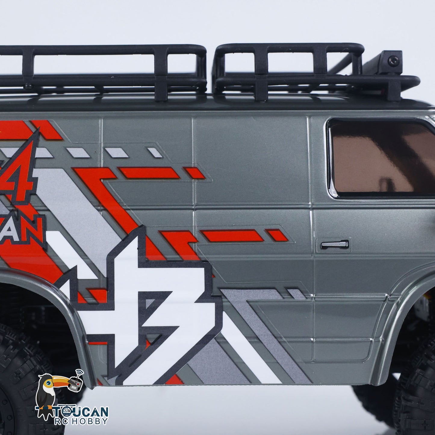 4WD Hobby Plus 1/18 RC Rock Crawler CR18P 1810503 2-Gang Elektro Funkgesteuertes Geländefahrzeug Portalachse FlySky Radio