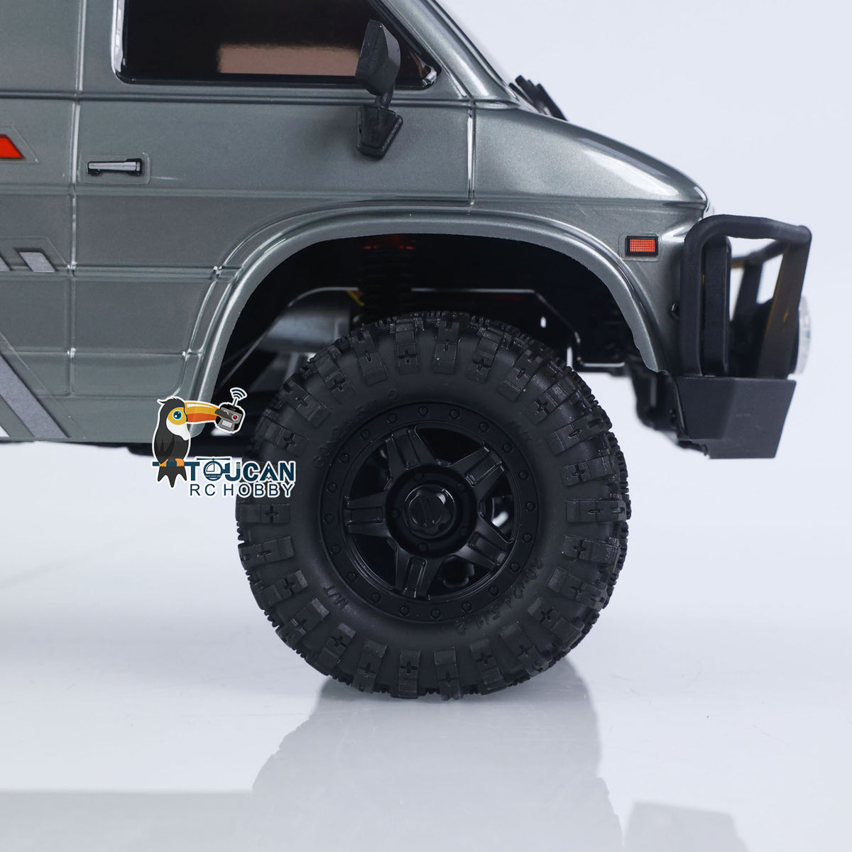Fast  Free Shipping CR18P 1810503 Hobby Plus 1/18 4X4 RC Rock Crawler Electric Remote Control Off Road Vehicle RockVan Light System Shock Absorber