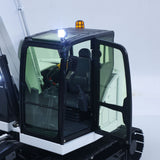 1/14 C308 RC Hydraulic Excavator 4 Valve Remote Control Construction Vehicle Extended Arm Brushless Motor No Sounds Charger