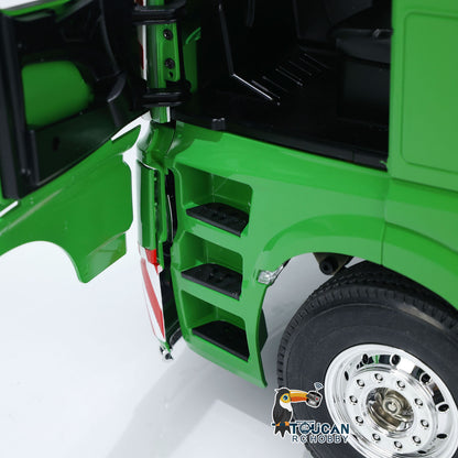 1/14 3-Achsen RC Sattelzugmaschine TOUCAN Lackiert Zusammengebaut 6x4 3363 Ferngesteuerter LKW RTR Modell ST8 Funkbatterie