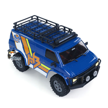 4WD Hobby Plus 1/18 RC Rock Crawler CR18P 1810503 2-Gang Elektro Funkgesteuertes Geländefahrzeug Portalachse FlySky Radio