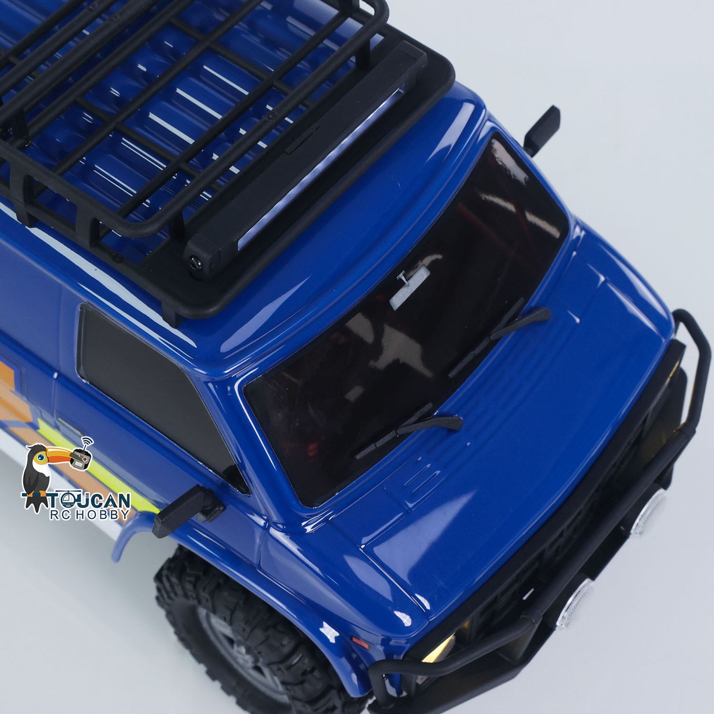 4WD Hobby Plus 1/18 RC Rock Crawler CR18P 1810503 2-Gang Elektro Funkgesteuertes Geländefahrzeug Portalachse FlySky Radio