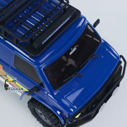 4WD Hobby Plus 1/18 RC Rock Crawler CR18P 1810503 2-Gang Elektro Funkgesteuertes Geländefahrzeug Portalachse FlySky Radio