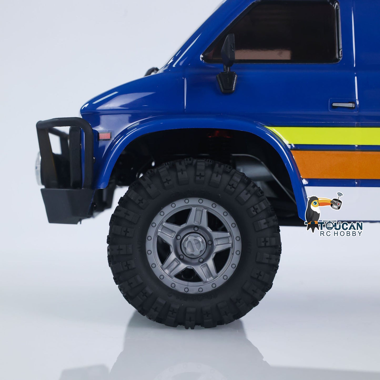 4WD Hobby Plus 1/18 RC Rock Crawler CR18P 1810503 2-Gang Elektro Funkgesteuertes Geländefahrzeug Portalachse FlySky Radio