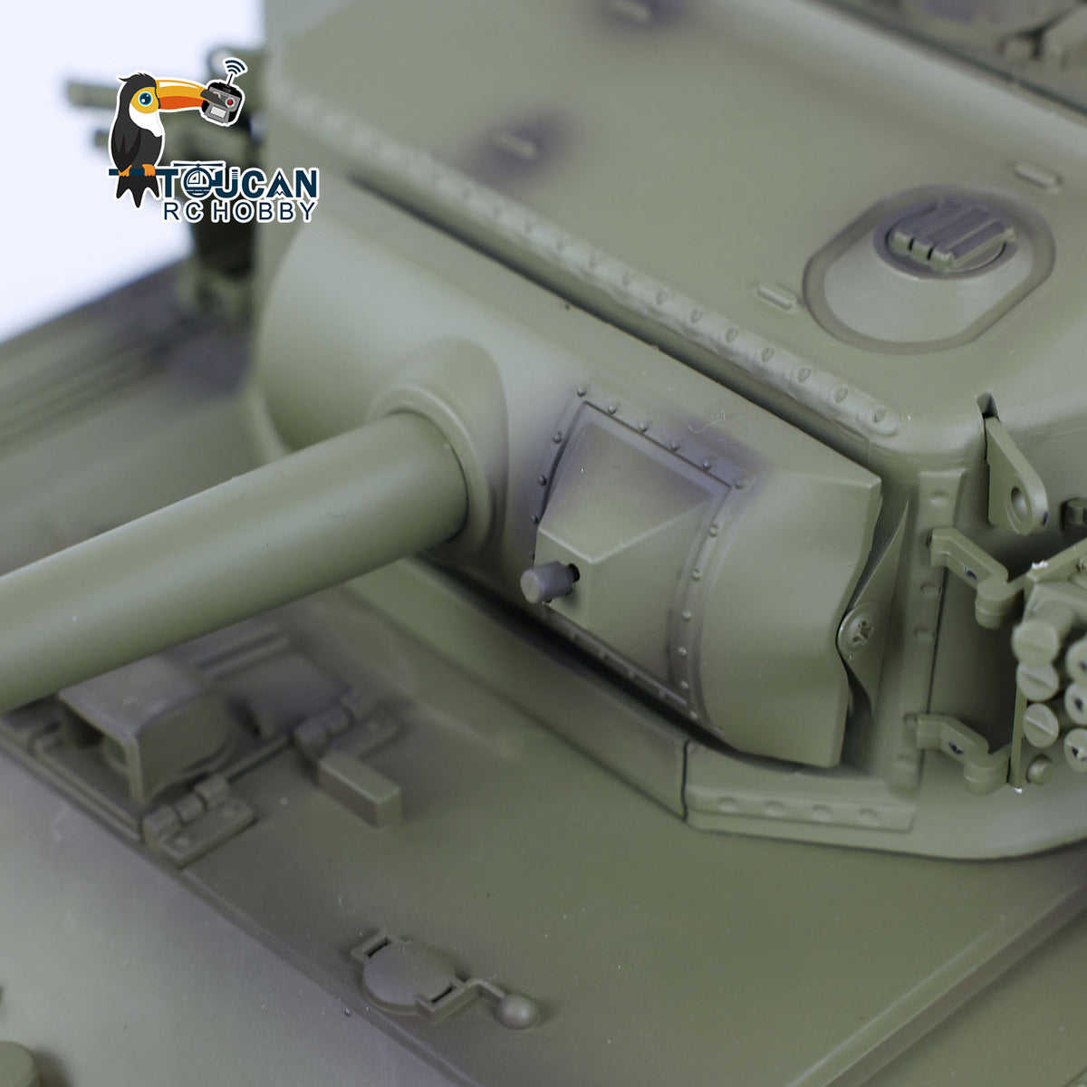 Tongde 1:16 RC Panzer Britischer Centurion MK5 BB und Infrarot-Kampfpanzer Metallketten Räder RTR-Modell Laufrückstoß