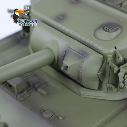 Tongde 1:16 RC Panzer Britischer Centurion MK5 BB und Infrarot-Kampfpanzer Metallketten Räder RTR-Modell Laufrückstoß