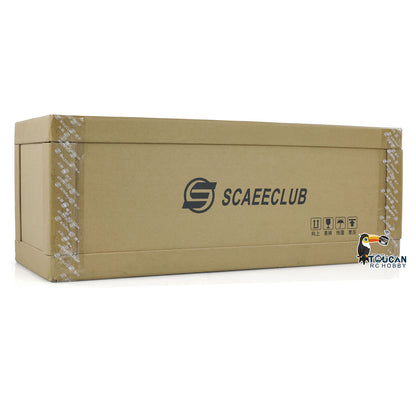 ScaleClub 1/14 1x1 5-Achs Metallchassis für RC Traktor Funksteuerung LKW R73 R62 Elektroautomodelle DIY Teile
