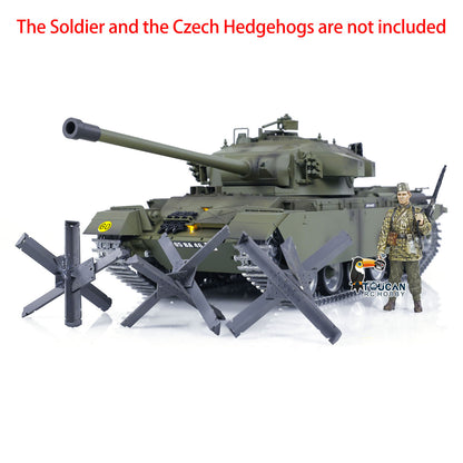 Tongde 1:16 RC Panzer Britischer Centurion MK5 BB und Infrarot-Kampfpanzer Metallketten Räder RTR-Modell Laufrückstoß