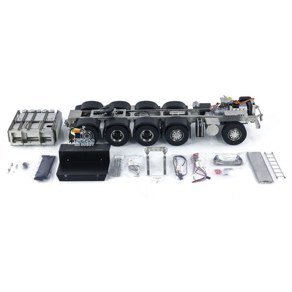 ScaleClub 1/14 1x1 5-Achs Metallchassis für RC Traktor Funksteuerung LKW R73 R62 Elektroautomodelle DIY Teile