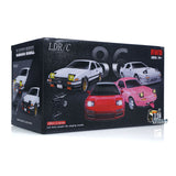 Fast Free Shipping LDRC LD1804 1/18 2.4G 4X2 Remote Control Drift Car Brushed Motor ESC Servo Light System RC Racing Vehicle Assembled Toys RTR