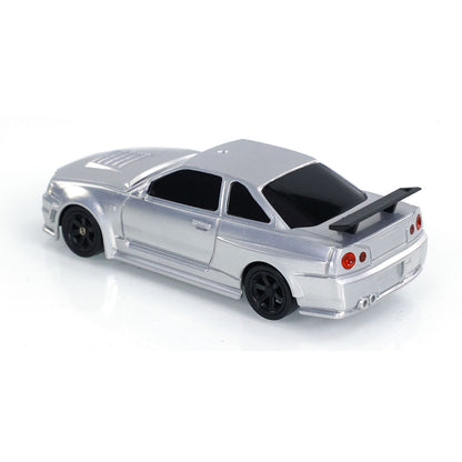 1:43 Ready to Run Drift Race Car Ferngesteuertes Spielzeugauto Allradreifen Leitkegel Hochgeschwindigkeits-Allradantrieb Emulierte Automodelle