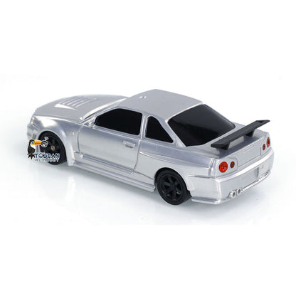 RC-Drift-Rennwagen im Maßstab 1/43, Gyro, 4WD, fahrbereit, Mini-Auto, Spielzeug, Hochgeschwindigkeitsmodell
