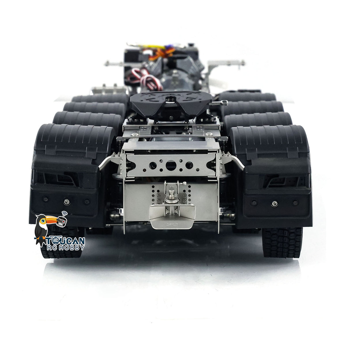 ScaleClub 1/14 1x1 5-Achs Metallchassis für RC Traktor Funksteuerung LKW R73 R62 Elektroautomodelle DIY Teile