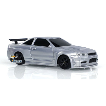 RC-Drift-Rennwagen im Maßstab 1/43, Gyro, 4WD, fahrbereit, Mini-Auto, Spielzeug, Hochgeschwindigkeitsmodell