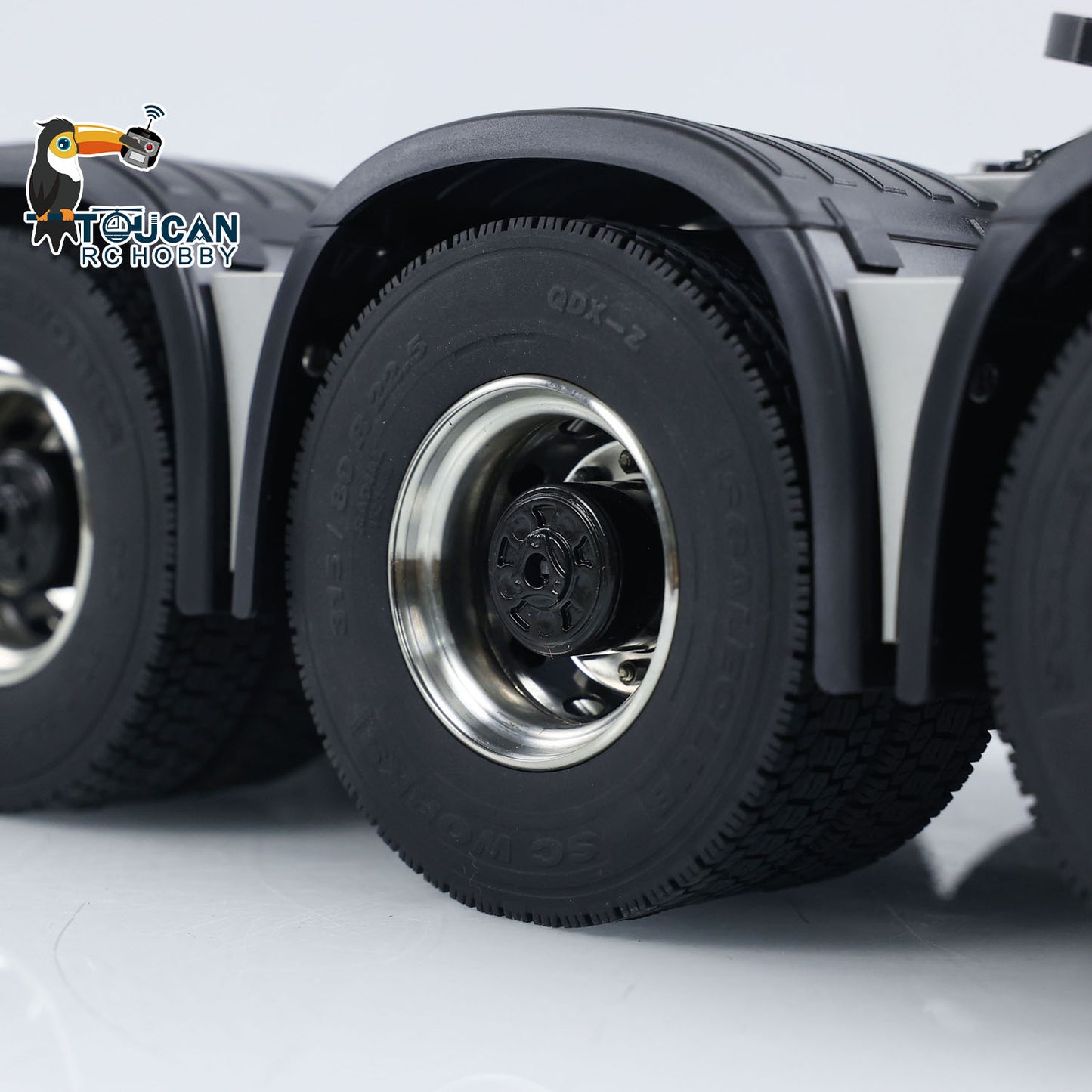 ScaleClub 1/14 1x1 5-Achs Metallchassis für RC Traktor Funksteuerung LKW R73 R62 Elektroautomodelle DIY Teile