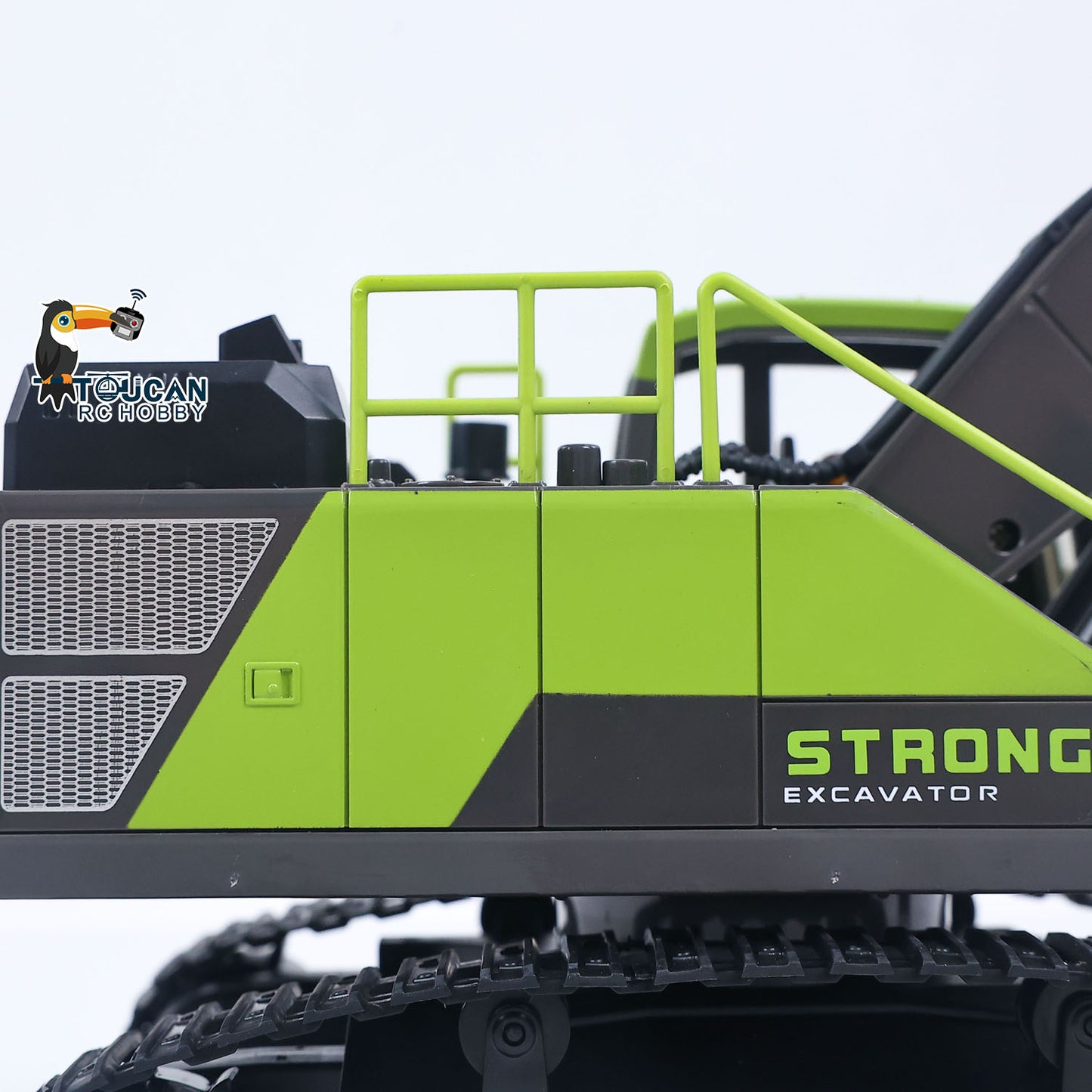HUINA 1/18 Electric RC Excavator 1661 Remote Control Digger Finished RTR  Model Battery Light Effects Metal Bucket No Sound