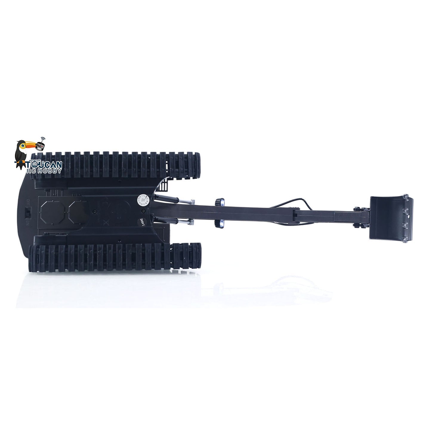 HUINA 1/18 Electric RC Excavator 1661 Remote Control Digger Finished RTR  Model Battery Light Effects Metal Bucket No Sound