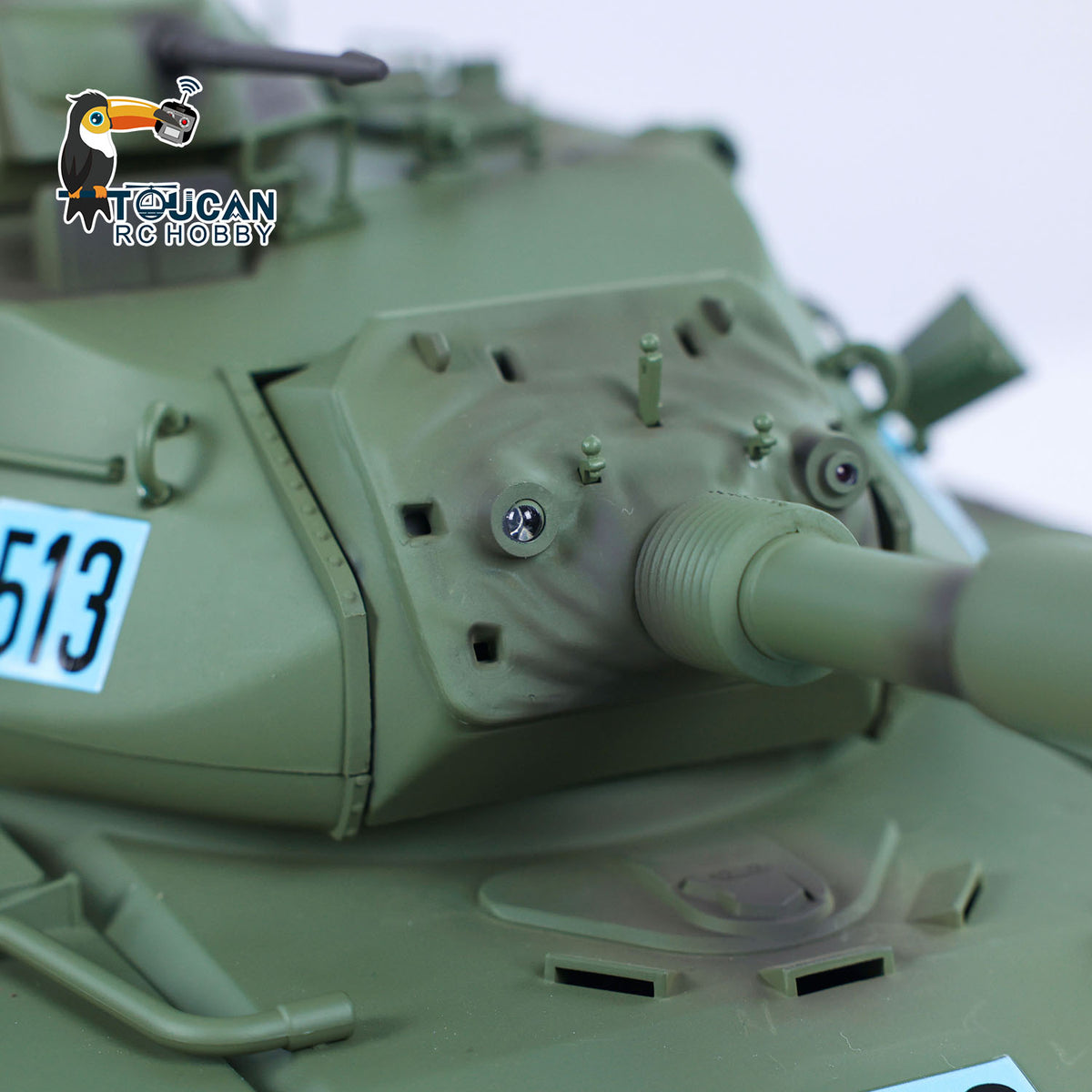 TD Model 1/16 RC Panzer M60A3 USA Fernbedienung Infrarot und BB Kampfpanzerwagenmodell Lackiert Zusammengebaut Sound Rauch Elektrischer Panzerlauf Rückstoß