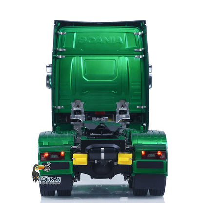 RTR TOUCAN 1/14 Romote Control Tractor Truck 770S 6*6 2Speed RC Lorry Car Smoke Unit Axle Locks Openable Door Lights Sounds