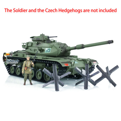 TD Model 1/16 RC Panzer M60A3 USA Fernbedienung Infrarot und BB Kampfpanzerwagenmodell Lackiert Zusammengebaut Sound Rauch Elektrischer Panzerlauf Rückstoß