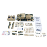 CoolBank 1/16 Radio Control Tank Crusader MK III 360 Degre Turret Rotation Barrel Recoil Elevation Light Sound Smoke System