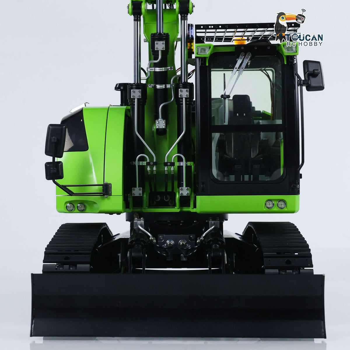TOUCAN RC HOBBY CUTModel 1/14 RC Hydraulic Excavator LR 914 Metal Remote Control Digger Model 5ways Valve RTR Construction Car ST8 Radio Battery