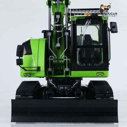 TOUCAN RC HOBBY CUTModel 1/14 RC Hydraulic Excavator LR 914 Metal Remote Control Digger Model 5ways Valve RTR Construction Car ST8 Radio Battery