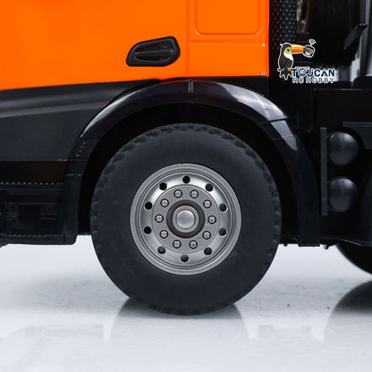 TOUCAN RC HOBBY HUINA 1/14 Metal Remote Control Dump Truck 1536-1 8X8 Electric Lifting RC Tipper Finished Model RTR Light Sound Effects Battery