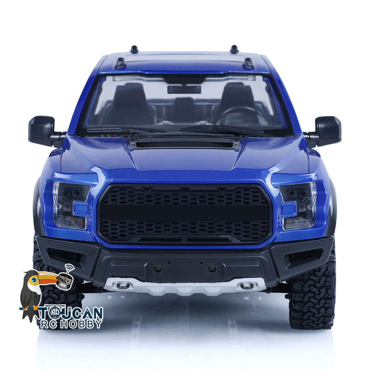 TOUCAN RC HOBBY JDM F150 1/10 Hydraulic Lifting Jack Tool/Metal Chassis RC Off-road Crawler Car ESC Servo Motor Radio System for Hobbyists