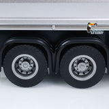 HUINA 1/14 Metal Remote Control Dump Truck 1536-1 8X8 Electric Lifting RC Tipper Finished Model RTR Light Sound Effects Battery