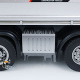 HUINA 1/14 Metal Remote Control Dump Truck 1536-1 8X8 Electric Lifting RC Tipper Finished Model RTR Light Sound Effects Battery