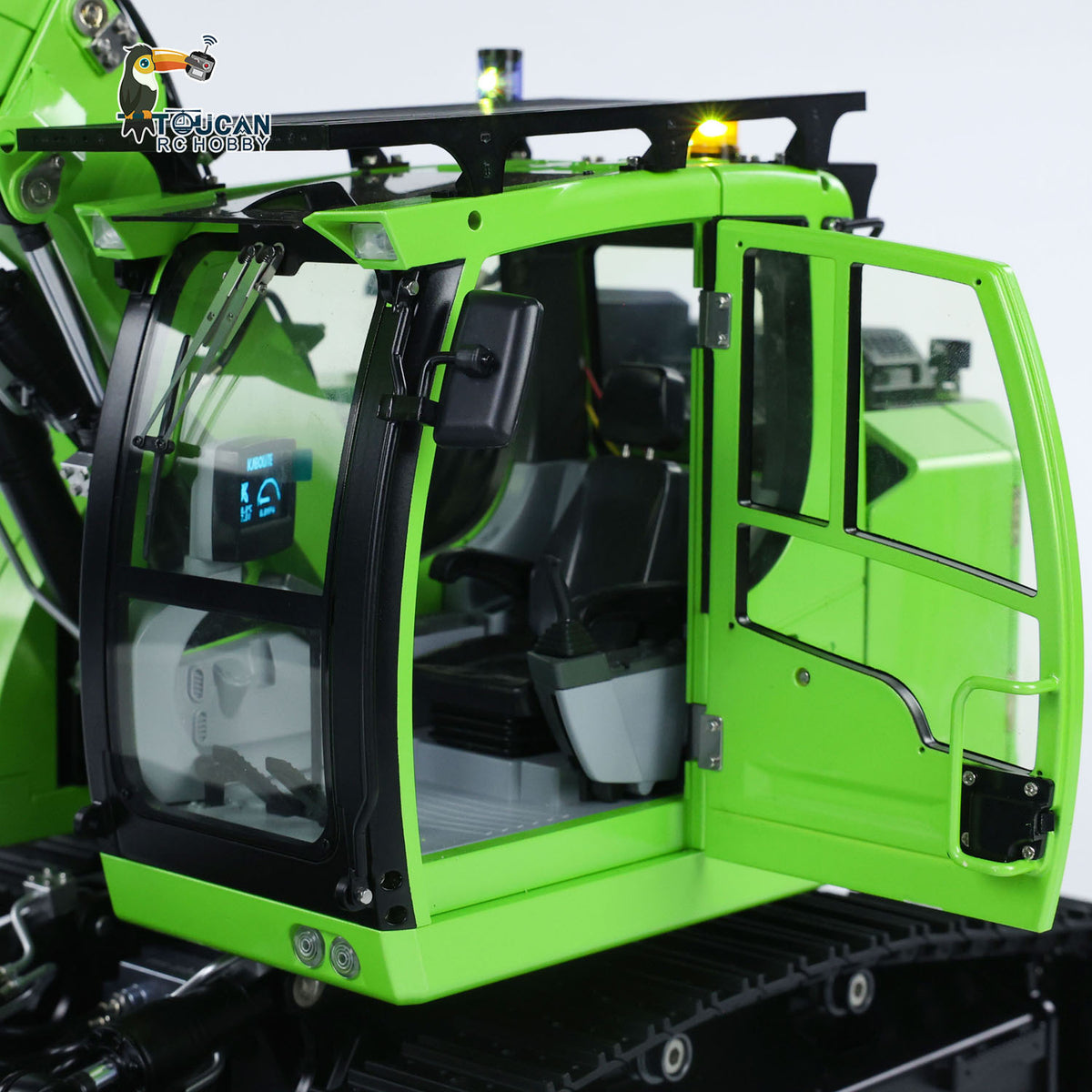 TOUCAN RC HOBBY CUTModel 1/14 RC Hydraulic Excavator LR 914 Metal Remote Control Digger Model 5ways Valve RTR Construction Car ST8 Radio Battery