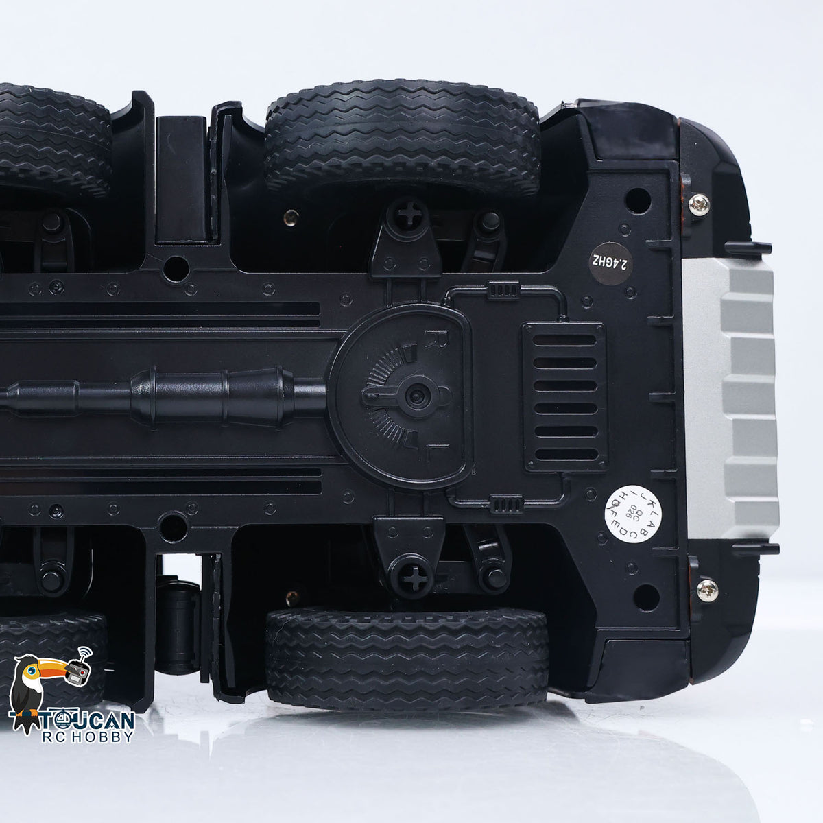 TOUCAN RC HOBBY HUINA 1/14 Metal Remote Control Dump Truck 1536-1 8X8 Electric Lifting RC Tipper Finished Model RTR Light Sound Effects Battery