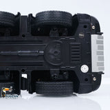 HUINA 1/14 Metal Remote Control Dump Truck 1536-1 8X8 Electric Lifting RC Tipper Finished Model RTR Light Sound Effects Battery