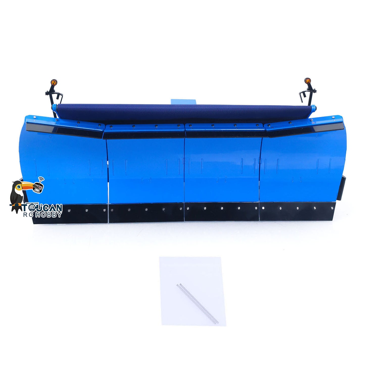 In Stock Metal Snow Blade for 1/14 Radio Control Hydraulic Roll On Off Dumper BZ 4151AK 6x6 RC Agricultural Tractor Truck Optional Part