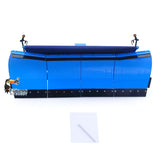 Metal Snow Blade for 1/14 Radio Control Hydraulic Roll On Off Dumper BZ 4151AK 6x6 RC Agricultural Tractor Truck Optional Part