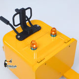 1/14 Electric Remote Control Reach Forklift Hobbywing ESC Servo Motor Ready to Run Warehouse RC Model Collection Warning Light