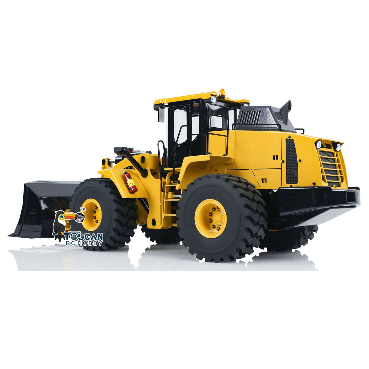 TOUCAN RC HOBBY XDRC 1/14 Hydraulic Wheel Loader 470 Radio Controlled Construcion Vehicle Metal Wheel-Side Axle Quick Coupler Light Sound System