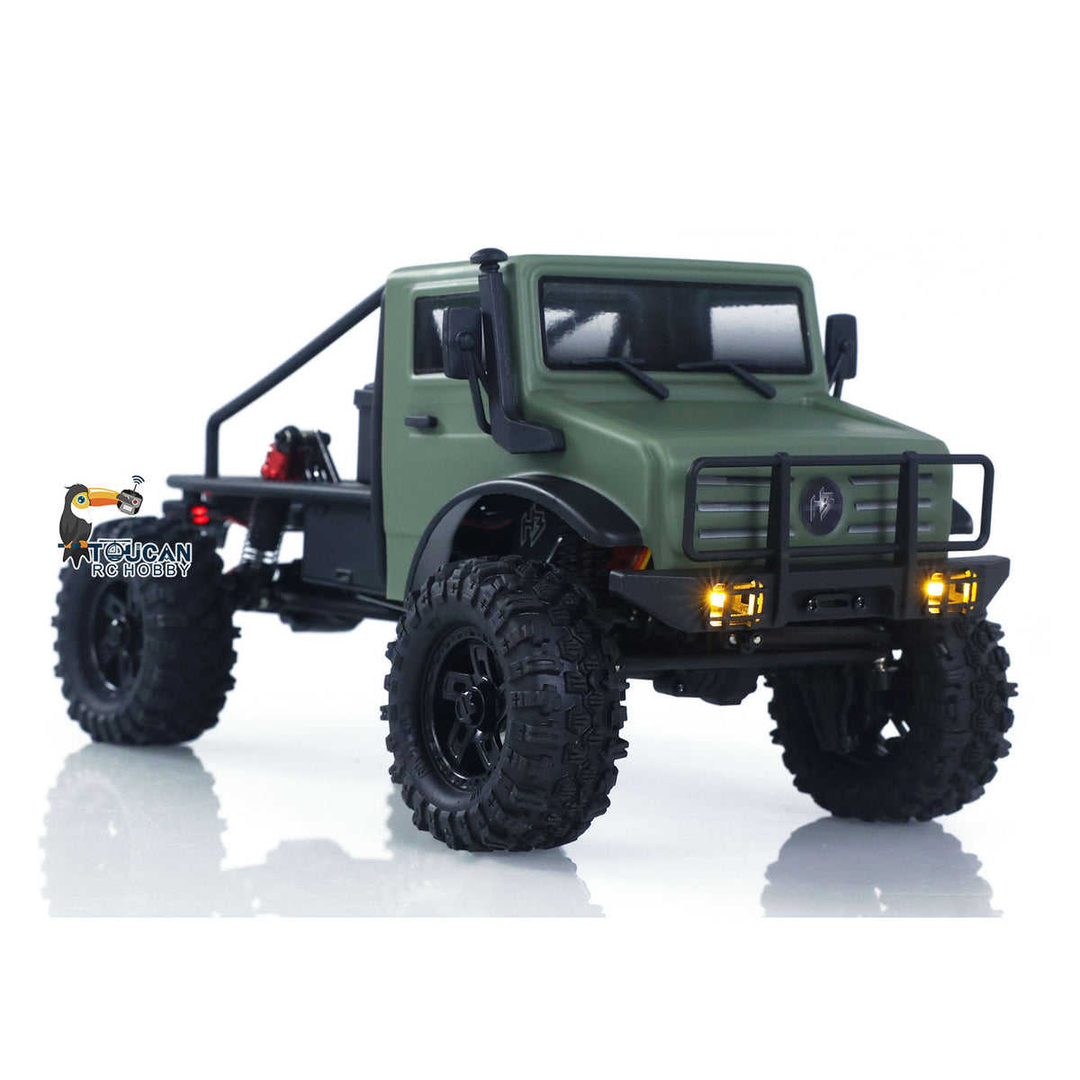 CR18P V3 THunter 1/18 RC Kletterauto 2,4G Drahtlose Steuerung 4WD Rock Crawler Auto Hobbywing Bürstenloser Motor ESC RTR LED-Leuchten