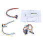 IN Stock 18 Units Electric Slip Ring For 1/16 RC Tank Model Installed TK16 Main Board Modify Turret 360 Degrees Rotation Upgrade Spare Part