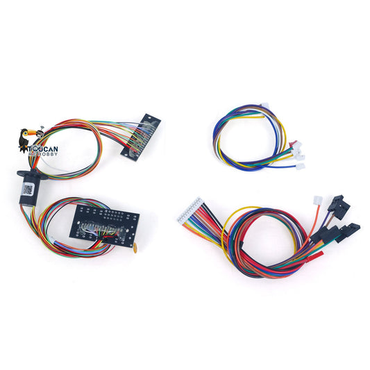 TOUCAN RC HOBBY 18 Units Electric Slip Ring For 1/16 RC Tank Model Installed TK16 Main Board Modify Turret 360 Degrees Rotation Upgrade Spare Part