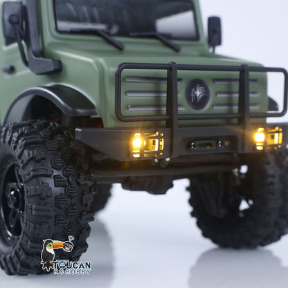 CR18P V3 THunter 1/18 RC Kletterauto 2,4G Drahtlose Steuerung 4WD Rock Crawler Auto Hobbywing Bürstenloser Motor ESC RTR LED-Leuchten