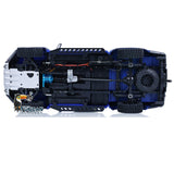 JDM F150 1/10 Metal Plastic RC Crawler Off Road Truck 4CH Vavle Radio System for Remote Control Rock Crawling Hobbyists