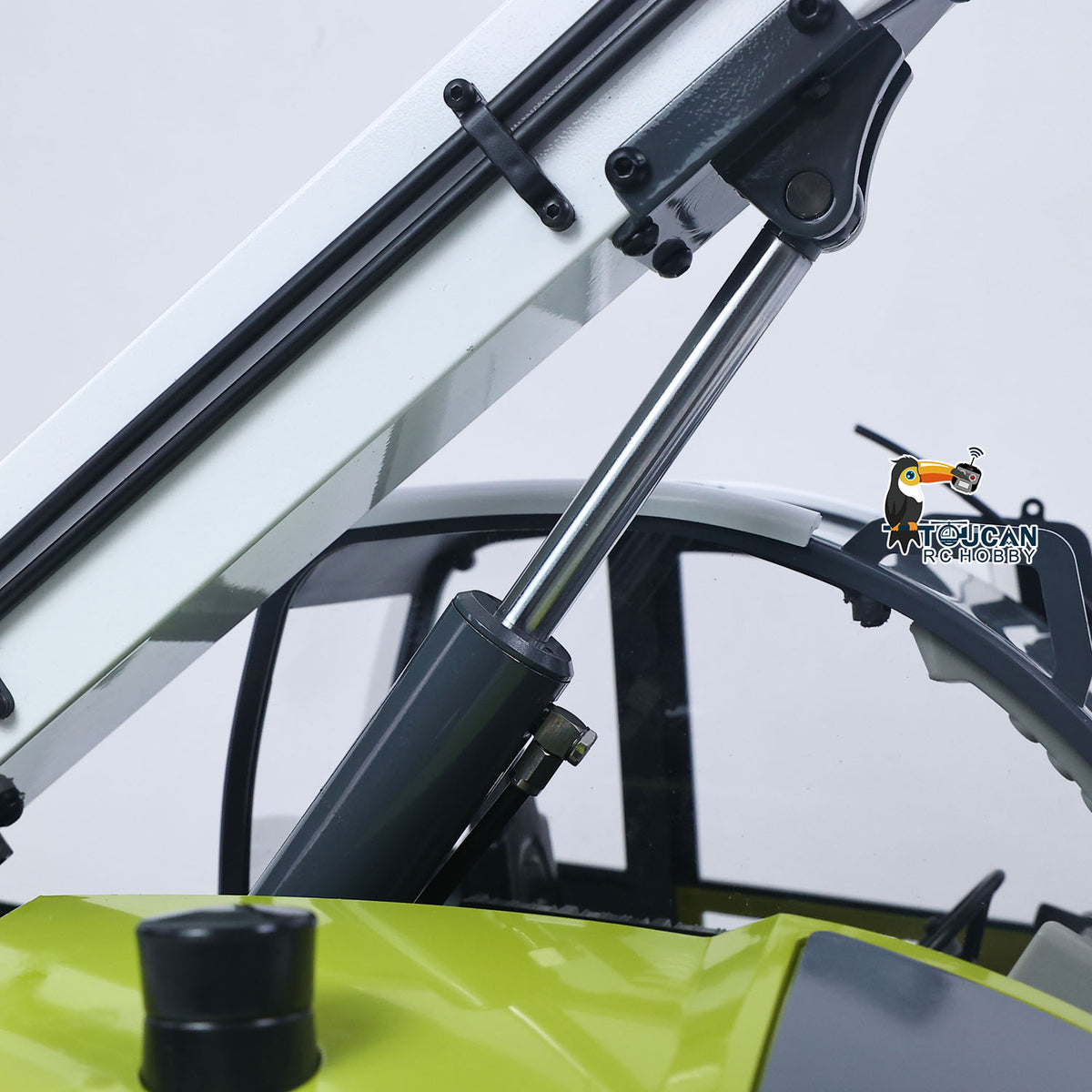 In Stock TOUCAN RC HOBBY JDM 128 Metal 1/14 RC Telescopic Hydraulic Forklift Multifunctional Model 4-Way Vavles Differential Lock 2Axles for Hobbyists