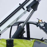 In Stock JDM 128 Metal 1/14 RC Telescopic Hydraulic Forklift Multifunctional Model 4-Way Vavles Differential Lock 2Axles for Hobbyists